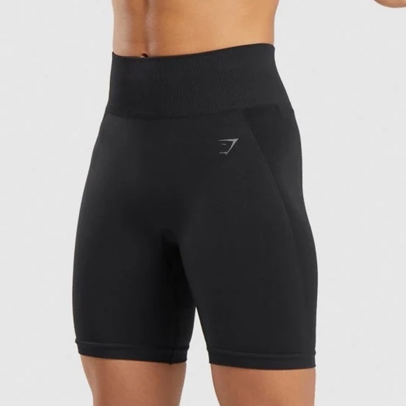 GYMSHARK Flex Cycling Shorts in Black, Small - Picture 5 of 7